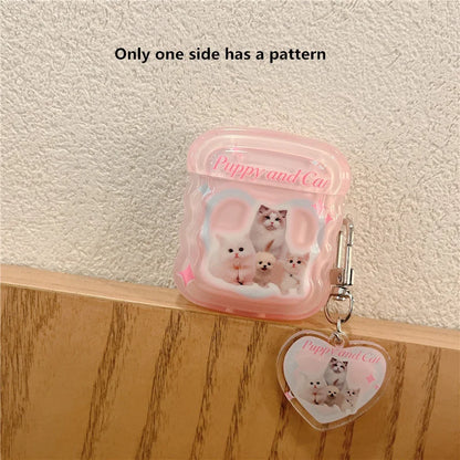 🌟 Adorable Cat Vibes! 🐾 Soft Silicone AirPods Pro 2nd Protective Case 🐱✨ Fun Cartoon Cover for AirPods 1, 2, 3 & Pro! 🎧💕 - Pixie Quill