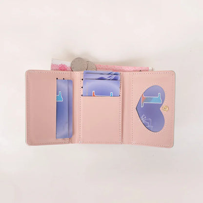 Adorable Bunny Wallet 🐰✨ | Fun Folding Coin & Card Holder for Students! 💖💳