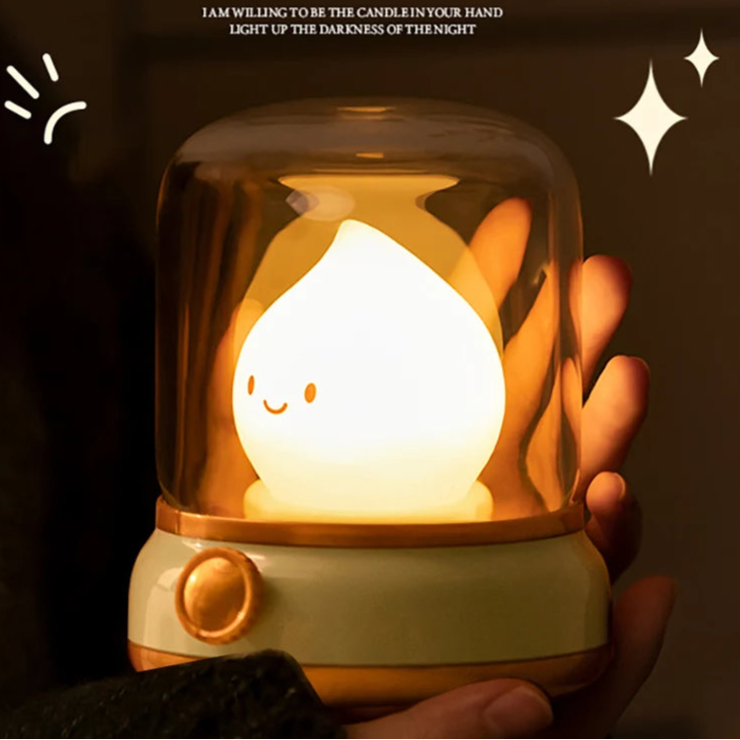 Kawaii Capybara LED Night Light 🌙✨ | Adorable Dimmable Bedside Lamp for Kids 🐾 | USB Rechargeable & Long-Lasting!