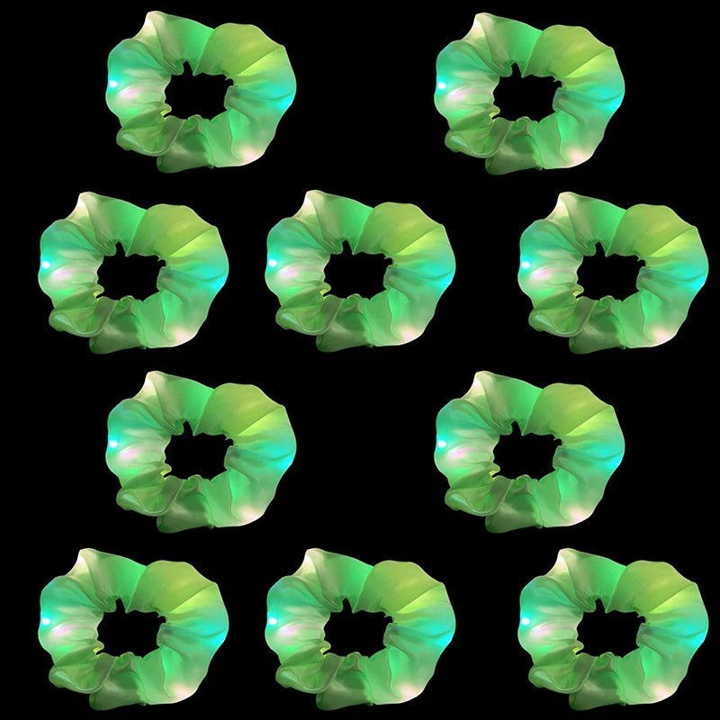 ✨ Sparkle & Shine LED Scrunchies 🎉 - Perfect Hair Accessory for Parties & Celebrations! 🌈💖