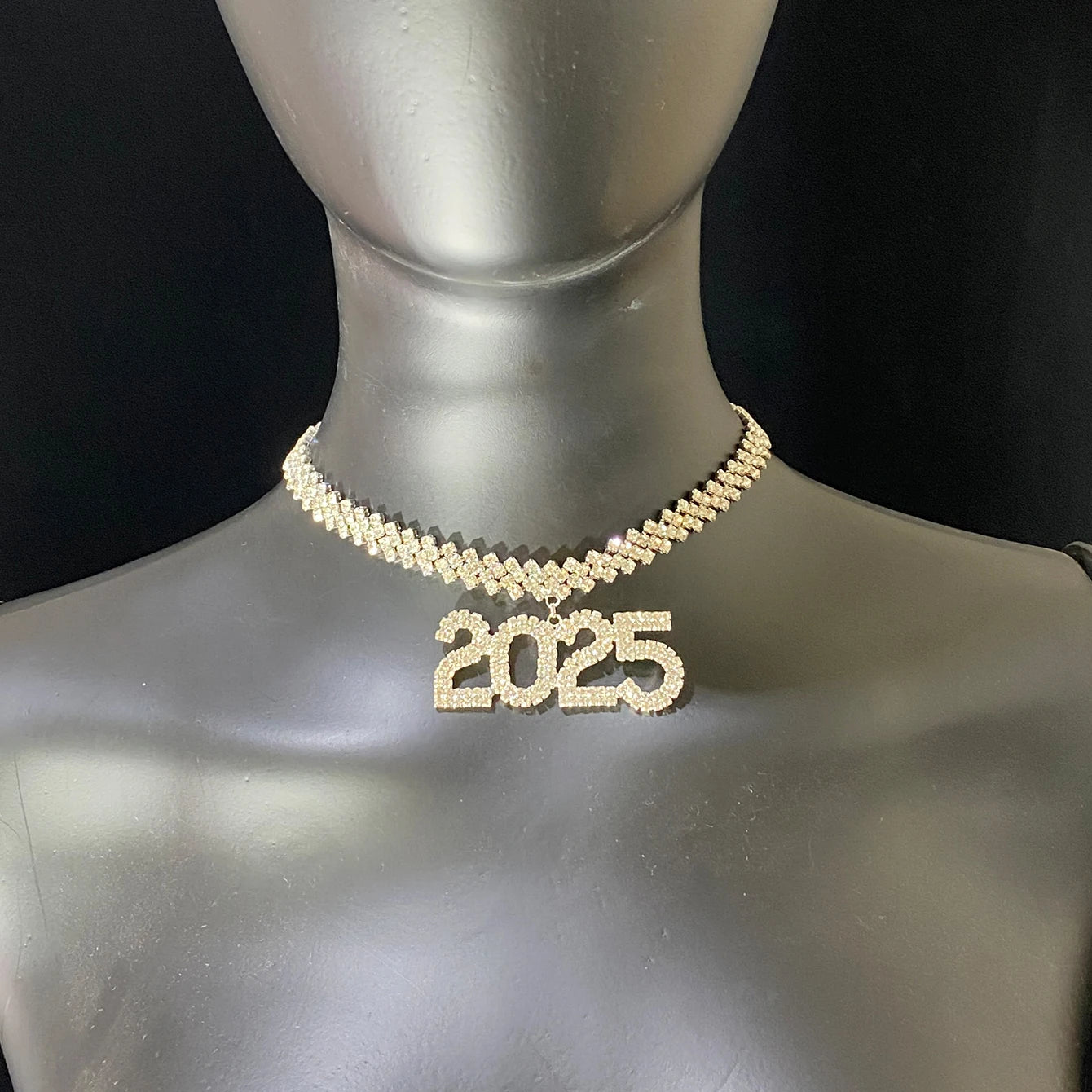 Kawaii Glam 🦄✨ Exaggerated Cuban Chain Necklace with Sparkling Pendant - 2025 Festival Fashion for Women! 🌟💖