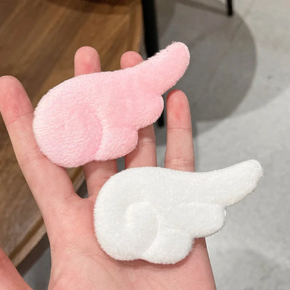Kawaii Angel Wing Plush Hairpin Set 🕊️✨ | Cute Hair Clips for Girls - Adorable Accessories for Daily Wear & Parties! 🌸💕