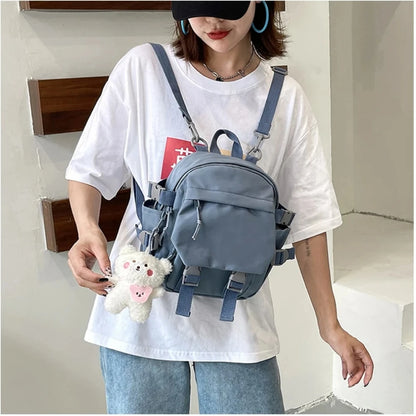 Kawaii Dream Mini Backpack 🎒✨ - Cute & Functional Crossbody Bag for Girls! 🌟💖 - Pixie Quill