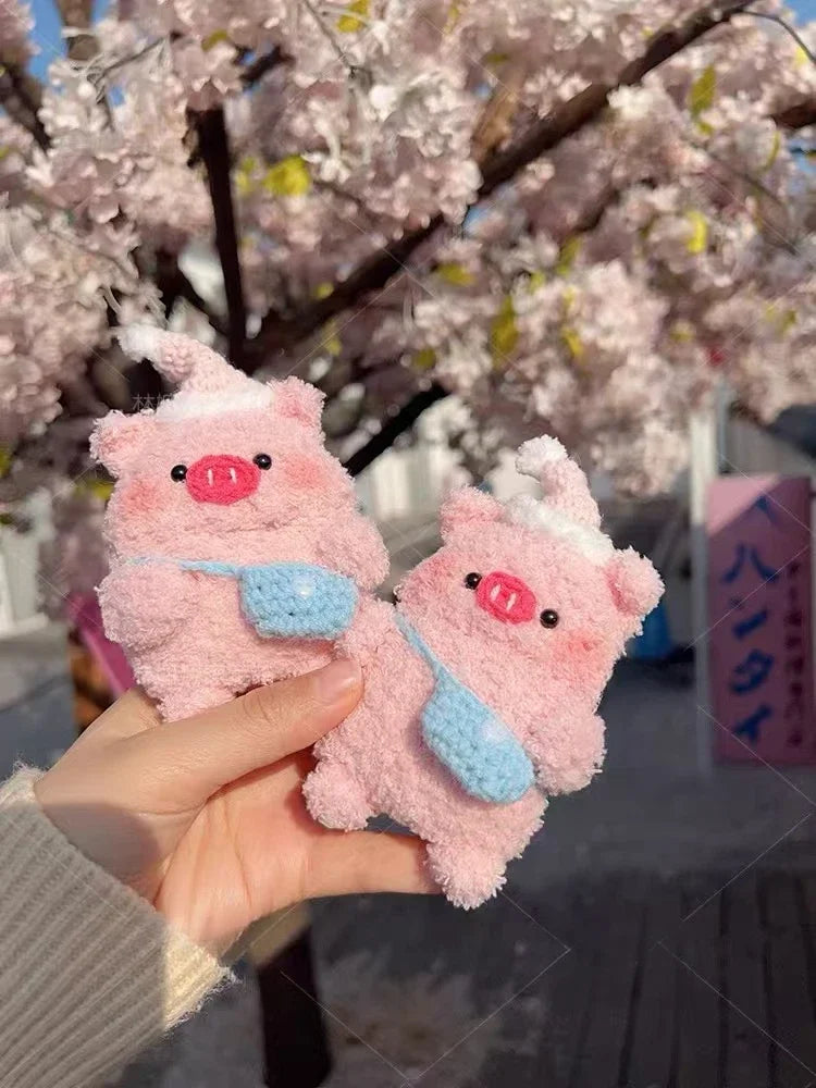 Adorable Piggy Silicone Case for Apple AirPods 🐷✨ Plush Cartoon Cover for AirPods Pro & 1-4