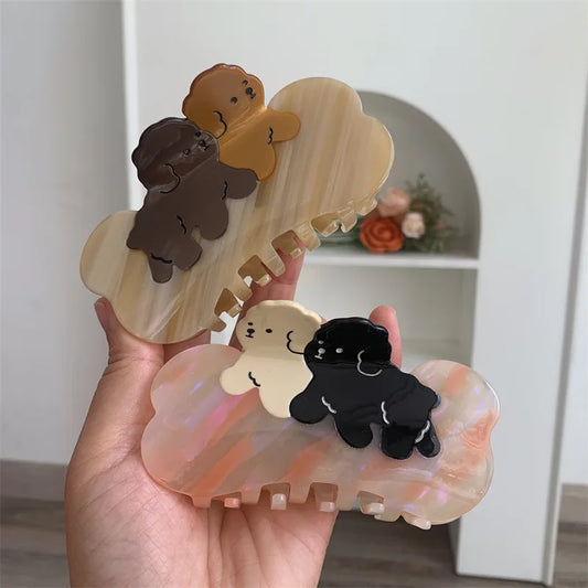 New Double Koalas Hair Clip Cartoon Design Cute Accessory For Girls 💖🐨✨