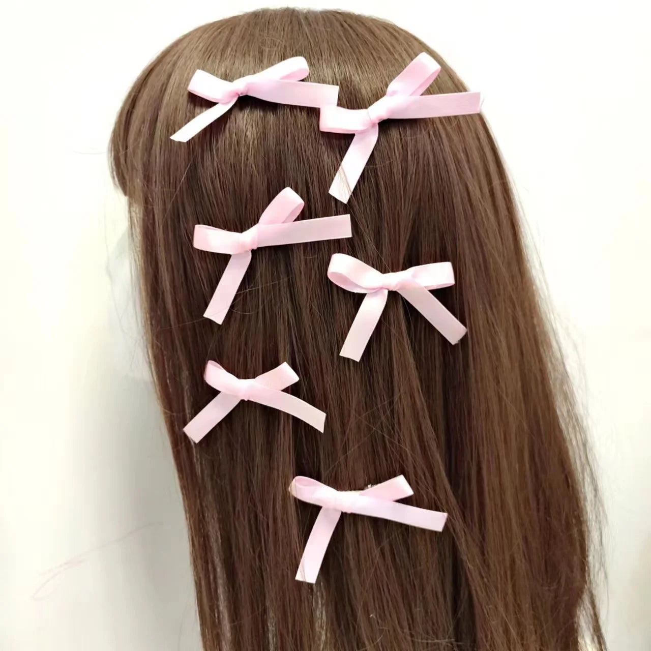 🌸 Sweet Bowtastic Hair Clips - 2Pcs Mini Ballet Bliss for Girls 🎀✨