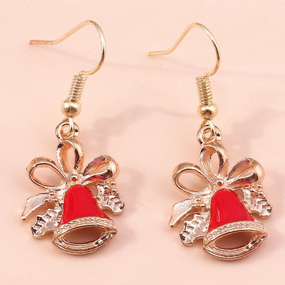 Whimsical Christmas Drop Earrings For Women Tree Deer Santa Dangle Jewelry 🎄✨