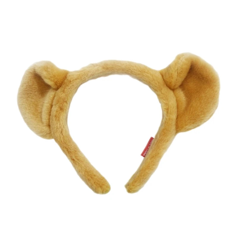 Kawaii Plush Bunny Ears Headband 🐰✨ | Cute Anime Hair Hoop for Cosplay & Daily Wear 🎉💖