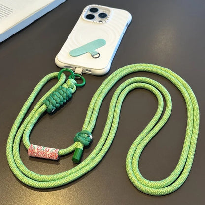 Kawaii Retro Phone Strap 🌈✨ Adjustable Crossbody Lanyard & Anti-Loss Cord for Cute Adventures! 📱💕