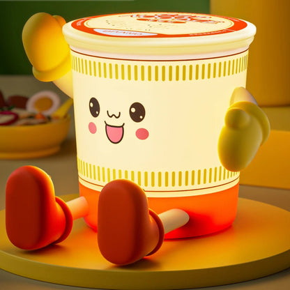 Kawaii Cartoon Cup Noodle LED Night Light 🍜✨ – Adorable & Fun Home Décor Lamp for Bedrooms, Gifts & Cozy Spaces!
