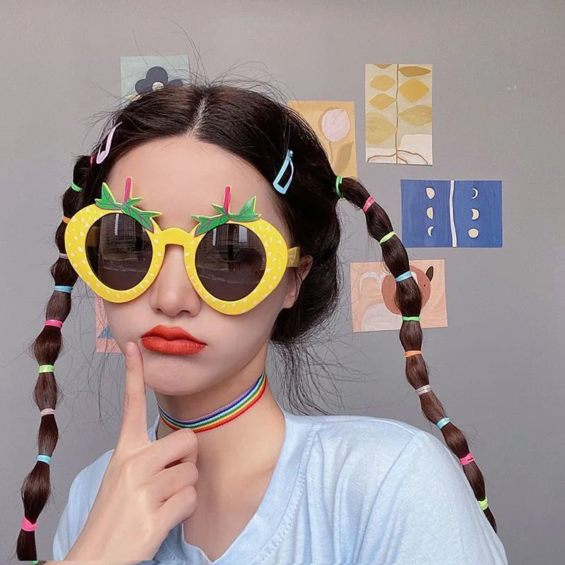Kawaii Strawberry Sunglasses 🍓✨ | Cute Party Prop for Adults & Kids | Fun Summer Photo Accessory! 🌞🎉