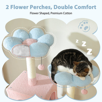🌟 Cuddle Castle: 184cm Cat Adventure Tower with Cozy Hammocks & Scratching Fun! 🐾🏰