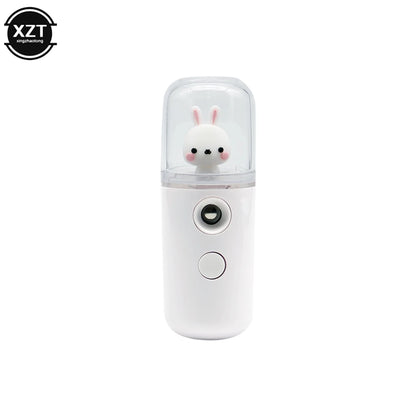 Kawaii Portable 30ml USB Humidifier 🌈✨ | Adorable Aromatherapy Essential Oil Diffuser 💧🐻