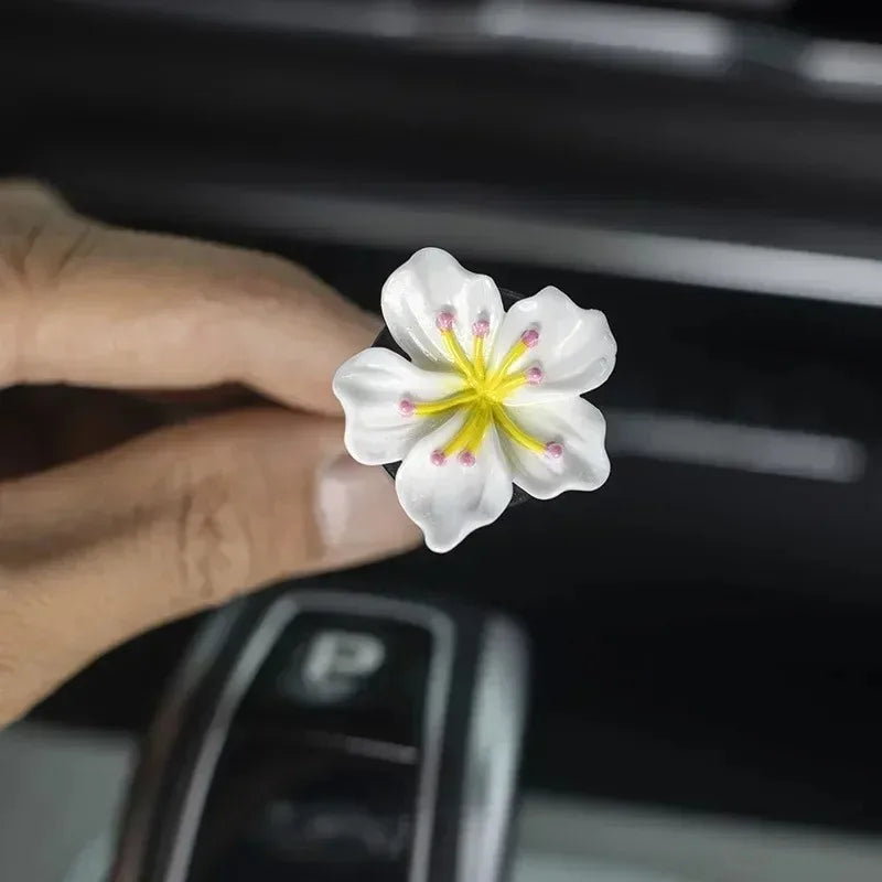 Cute Daisy Car Air Freshener Clips 🌼✨ - 2pcs Aromatherapy Mini Flower Décor for Your Kawaii Ride! 🚗💖