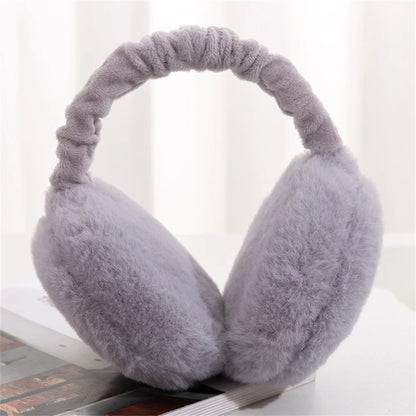 Adorable Plush Cat Ear Earmuffs for Winter Wonderland ❄️🐾✨