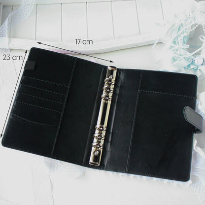 Lace Handmade Kpop Photocard Album A5 PU Leather Plush Pink Black Idol Keeper 📚💖