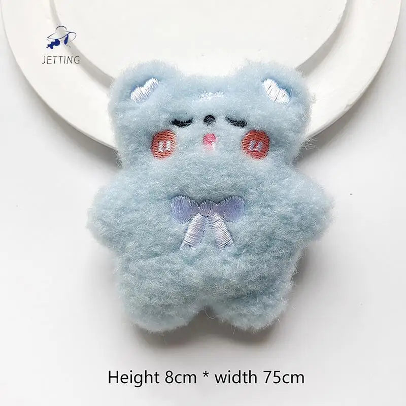 Mini Bear Plushie Keychain 🐻✨ - Adorable Cartoon Charm for Kids' Holiday Cheer! 🎄💕 - Pixie Quill