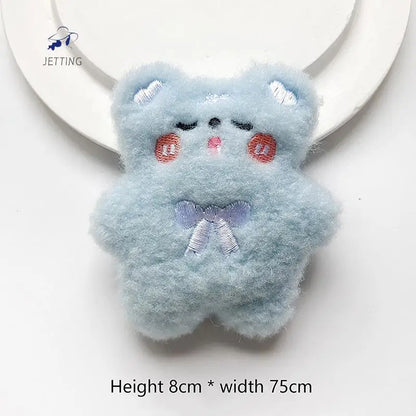 Mini Bear Plushie Keychain 🐻✨ - Adorable Cartoon Charm for Kids' Holiday Cheer! 🎄💕 - Pixie Quill