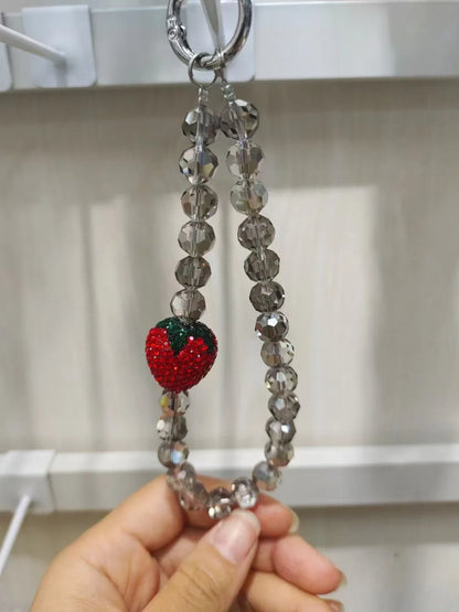 Boutique Bead Phone Charm Wrist Strap For Travel Photos Handheld 📱✨
