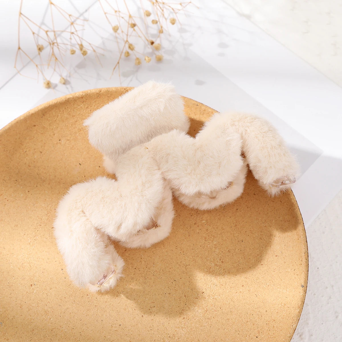 Cute Plush Big Crab Hair Claw Clip 🦀✨ | Perfect for Thick Hair & Playful Ponytails | Adorable Kawaii Hair Accessory for Women! 🎀