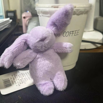 Cute Cartoon Rabbit Keychain With Pom Pom Charm And Bag Accessory 🐰💖