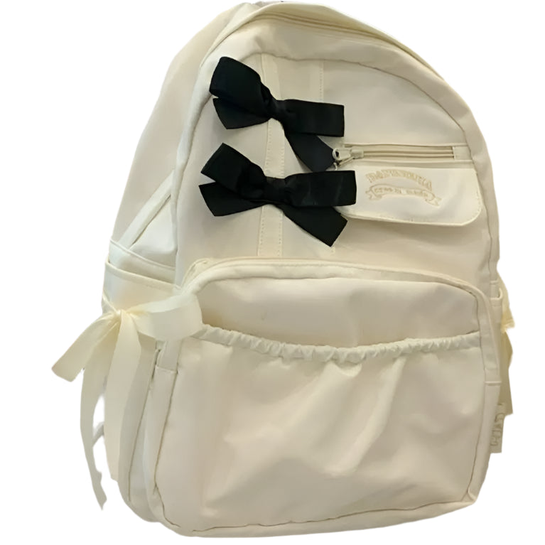 Kawaii Bow Backpack 🎀 | Adorable High-Capacity Bag for School Girls 🌸✨