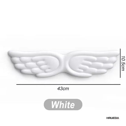 Kawaii Angel Wing Memory Foam Wrist Rest & Mouse Pad Set 🌸✨ Ergonomic & Non-Slip for Happy Typing! 💖🖱️