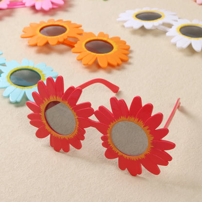 Kawaii Sunflower Sunglasses 🌼✨ | Adorable Daisy-Shaped Eyewear for Fun Parties & Photos 📸💖