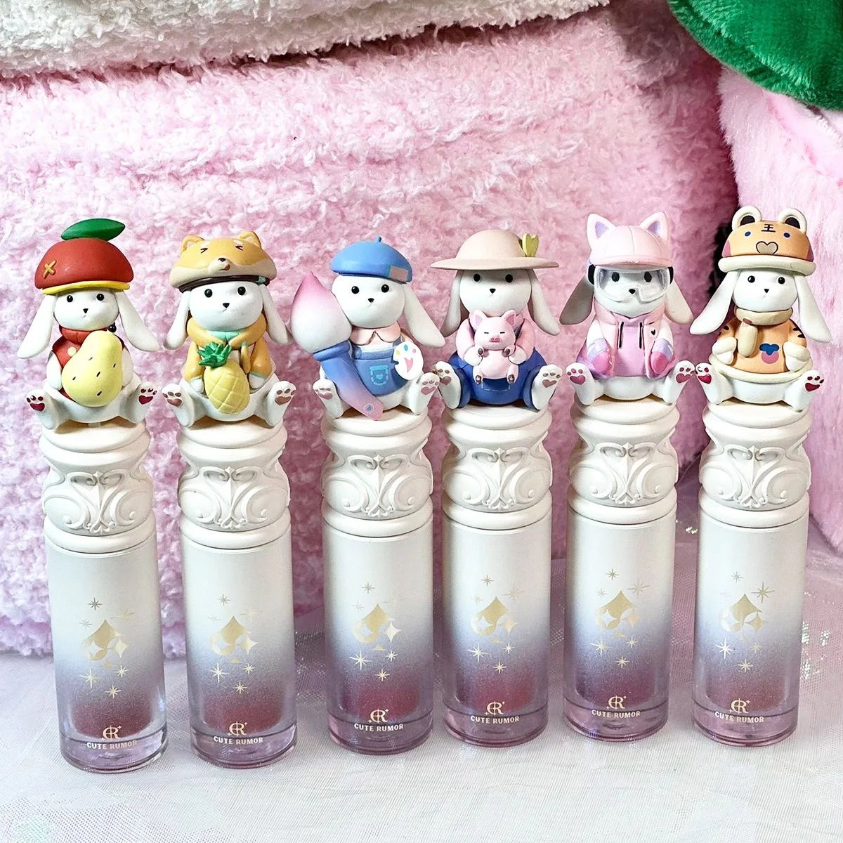 💖 Kawaii Lip Plump Gloss 🌸 Hydrating Lip Oil for Soft, Smooth Lips 💦 Perfect Gift for Her 🎁