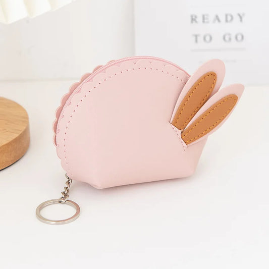 🍓 Sweet Strawberry Zipper Purse 👜✨ Cute Mini Wallet & Keychain Organizer for Fun Adventures! 🎉 - Pixie Quill