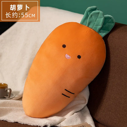 🍌 Plushy Fruit Friends: Adorable Avocado, Banana & Mushroom Pillows! 🌟🥕
