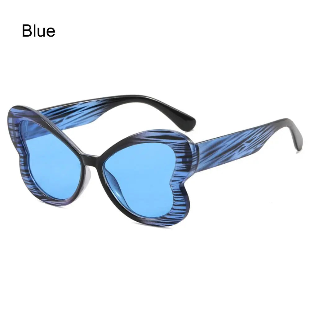 Kawaii Butterfly Shades 🦋✨ | Colorful Cat Eye Sunglasses for Trendy Ladies 🌈👓 | UV400 Protection & Retro Style!