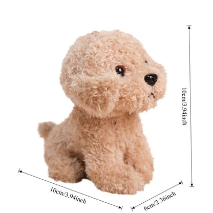 12CM Teddy Plush Keychain Dog Pendant For Backpack And Car Decor 🐶🎀