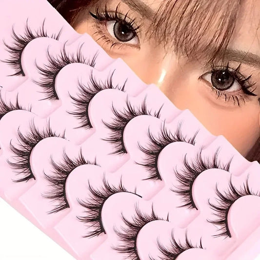 Lashes Set Anime And Cosplay Eyelashes Pack 😺✨