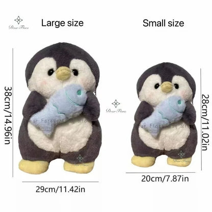 Adorable Kawaii Penguin Plush Backpack 🐧✨ | Trendy Cartoon Shoulder Bag for Girls | Fun & Fashionable Rucksack 🎒💖