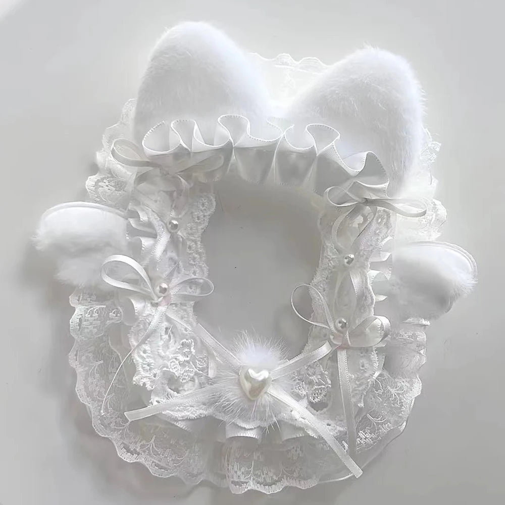 Toploader Lace Photocard Sleeve With White Ribbon Display Holder 🧵🎀📷