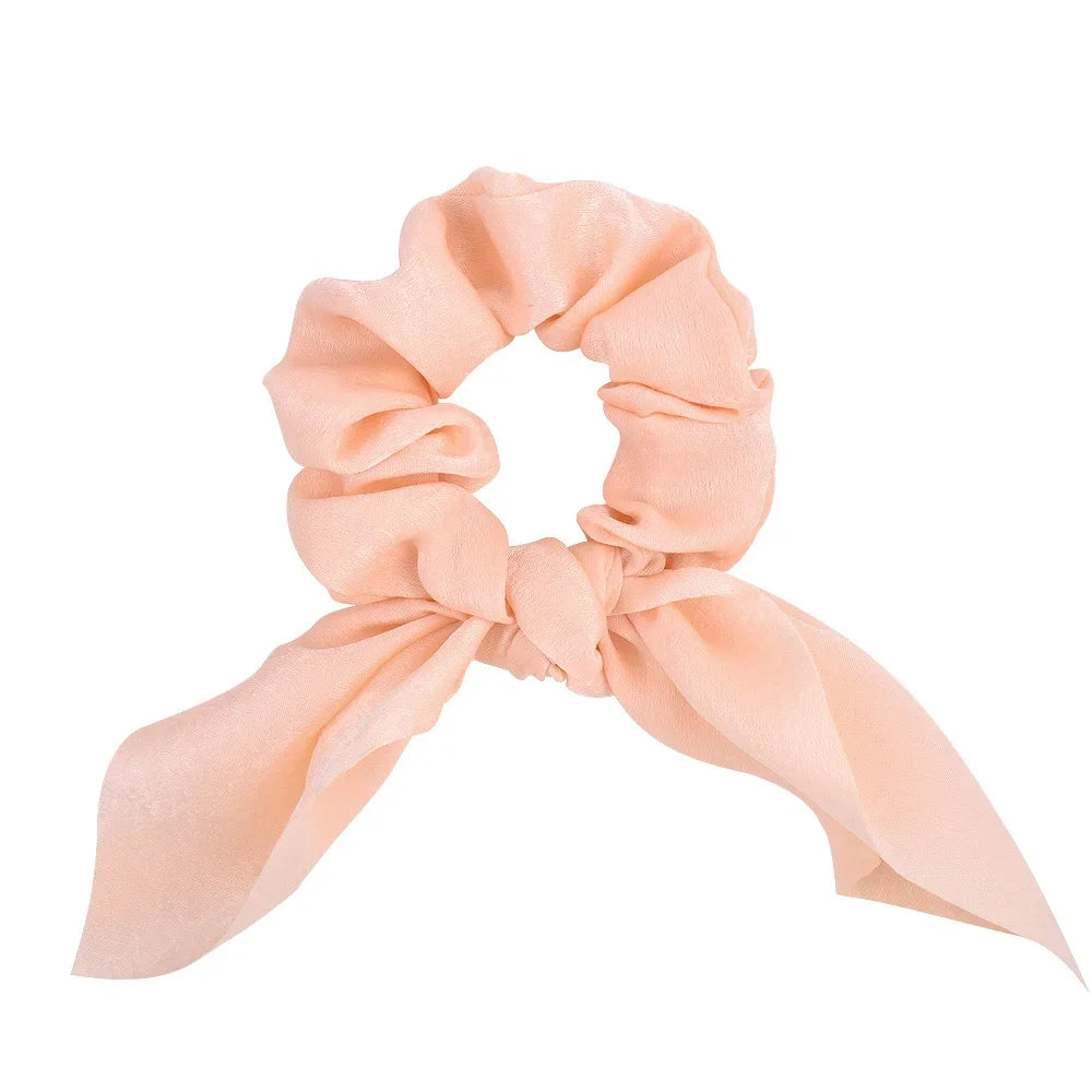 ✨ Sweet Pastel Bow Scrunchie Set 🍬 | Adorable Hair Ties for Fun Ponytails! 🎀