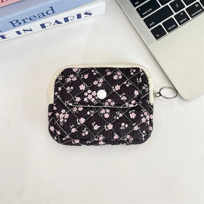 Kawaii Cartoon Makeup Pouch 🐰✨ | Cute Travel Lipstick & Earphone Organizer Bag 🎀💄 - Perfect Gift for Women!