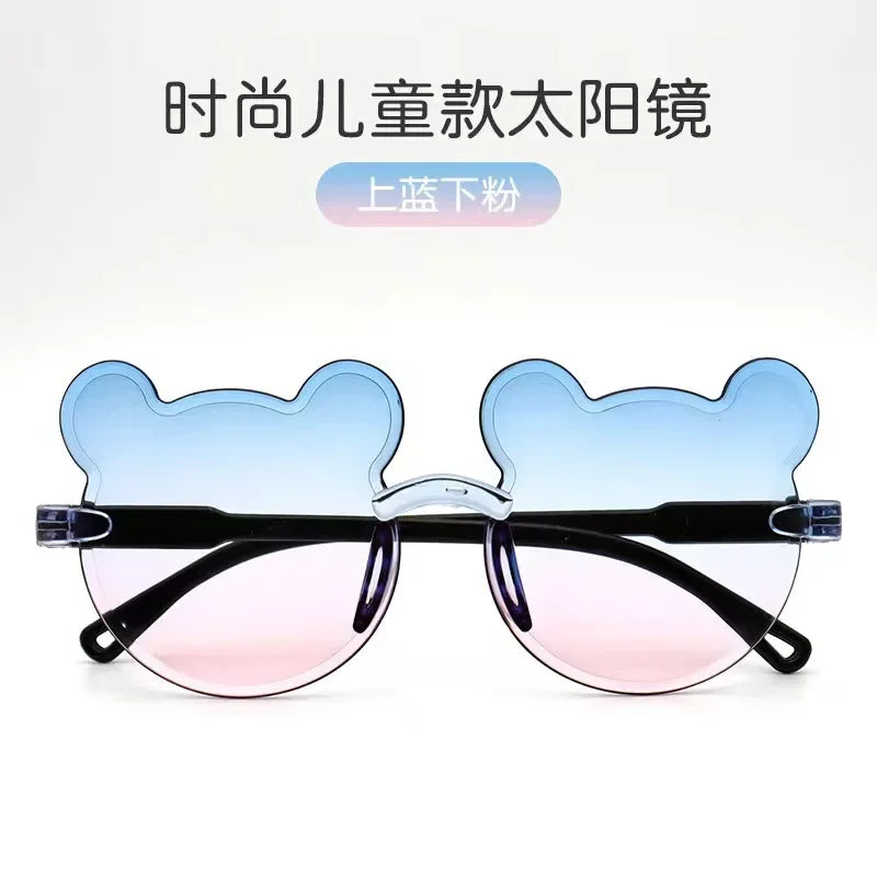 Kawaii Baby Bear Ears Sunglasses 🐻✨ | UV400 Protection for Kids | Adorable Fashion Eyewear for Boys & Girls! 🕶️🌈