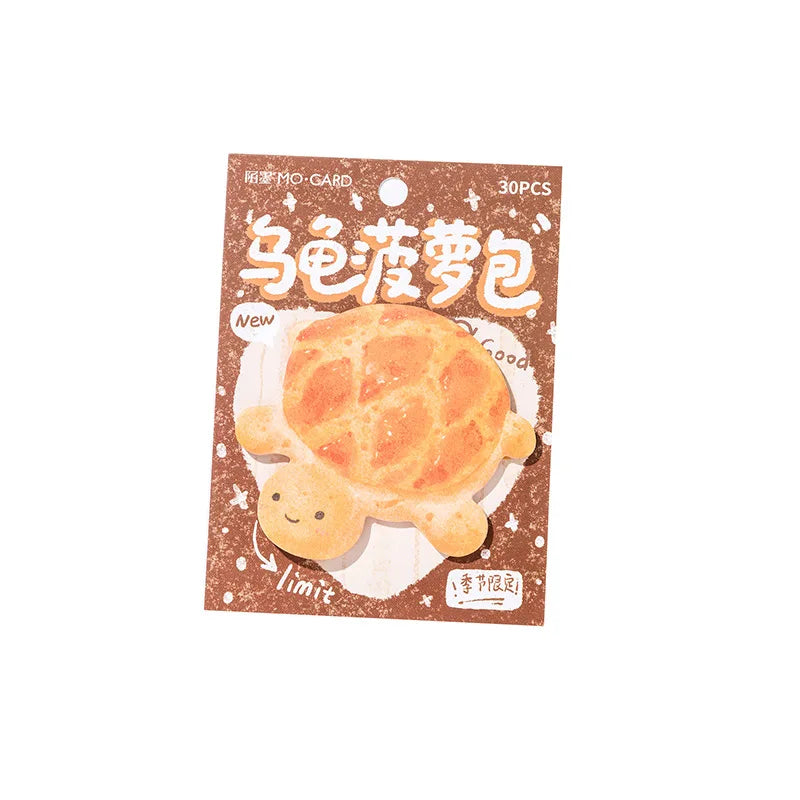 🐾 Adorable Animal Toast Sticky Notes - 30 Sheets of Cuteness for Your Planner! 🍞✨