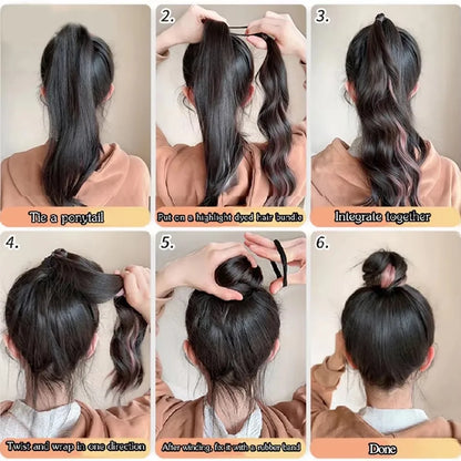 Kawaii 50cm Fluffy Self-Winding Bun Hair Accessory 🌟🎀