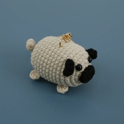 Bear Couple Keychains Crochet Duo For Keys And Bags Cute Handcrafted Charms 🧶🐻