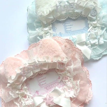 Lace Card Sleeve Top Loader 3 Inch Photocard Protectors For Kpop Idols 🎀📇