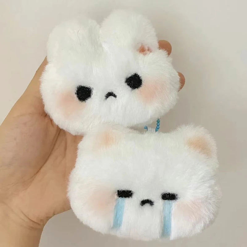 Fluffy Bunny Love Keychain 🐇💖 Sweet Charm for Couples & Cuteness Enthusiasts! 🎉✨ - Pixie Quill