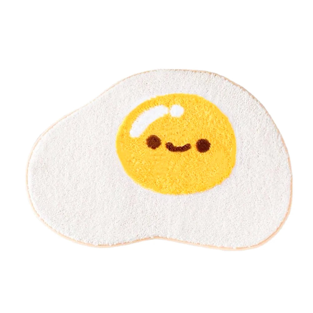 Kawaii Plush Non-Slip Bath Mat 🛁✨ Super Absorbent Microfiber Carpet for Cute Bathrooms - 40x60cm 🌈💖
