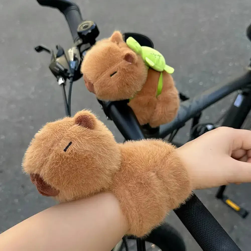 Kawaii Capybara Plush Wiper Handle Decor 🐾✨ | Cute Car Accessories for a Charming Interior 💖🚗