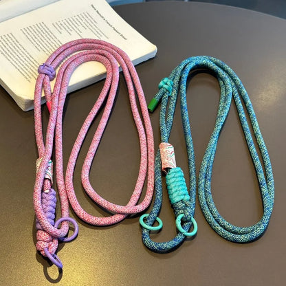 Kawaii Retro Phone Strap 🌈✨ Adjustable Crossbody Lanyard & Anti-Loss Cord for Cute Adventures! 📱💕