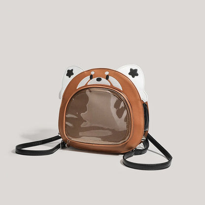 Raccoon Kawaii Ita Bag 🎒✨ | Trendy Ulzzang Backpack for Students | Y2K Fashion Must-Have 🦝💕