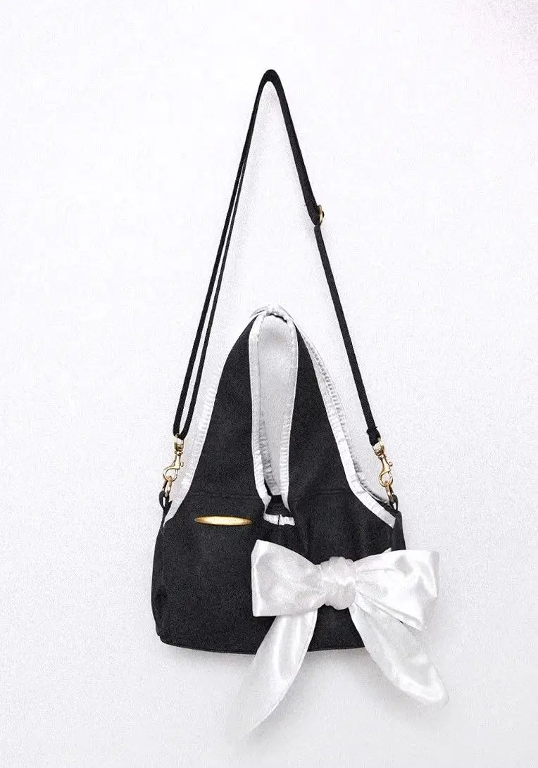 Kawaii Vintage Bow Bag 🎀 | Retro Y2K Crossbody Purse for Trendy Women 🌸✨