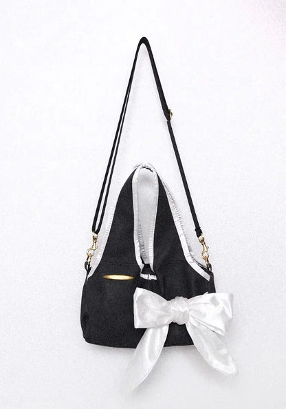 Kawaii Vintage Bow Bag 🎀 | Retro Y2K Crossbody Purse for Trendy Women 🌸✨